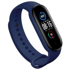 Ремінець до фітнес браслета BeCover Silicone для Xiaomi Mi Smart Band 5 Deep Blue (705065)
