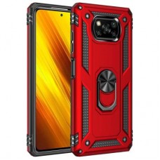Чохол до мобільного телефона BeCover Military Poco X3 Red (705645)