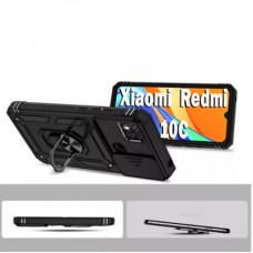 Чохол до мобільного телефона BeCover Military Xiaomi Redmi 10C Black (707425)