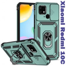 Чехол для мобильного телефона BeCover Military Xiaomi Redmi 10C Dark Green (708335)