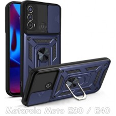 Чохол до мобільного телефона BeCover Military Motorola Moto E30 / E40 Blue (708183)