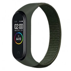 Ремінець до фітнес браслета BeCover Nylon Style для Xiaomi Mi Smart Band 7 Khaki (707661)