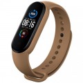 Ремінець до фітнес браслета BeCover Silicone для Xiaomi Mi Smart Band 5/6/7 Brown (707651)