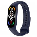 Ремешок для фитнес браслета BeCover Silicone для Xiaomi Mi Smart Band 7 Deep Blue (707479)