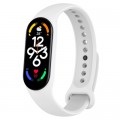 Ремінець до фітнес браслета BeCover Silicone для Xiaomi Mi Smart Band 7 White (707486)