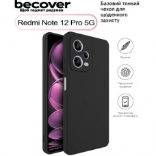 Чохол до мобільного телефона BeCover Xiaomi Redmi Note 12 Pro 5G Black (708814)
