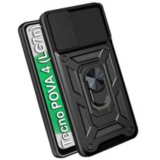 Чохол до мобільного телефона BeCover Military Tecno POVA 4 (LG7n) Black (709154)