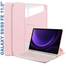 Чехол для планшета BeCover Keyboard 360° Rotatable Samsung Tab S9 (SM-X710/SM-X716)/S9 FE (SM-X510/SM-X516B) 11.0