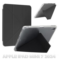 Чохол до планшета BeCover Ultra Slim Origami Transparent Apple iPad Mini 7 2024 Black (712934)