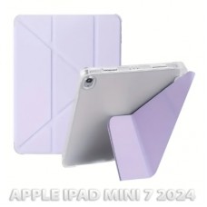 Чохол до планшета BeCover Ultra Slim Origami Transparent Apple iPad Mini 7 2024 Purple (712937)