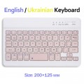 Клавіатура BeCover Bluetooth UA Pink (713411)