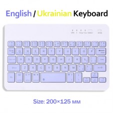 Клавіатура BeCover Bluetooth UA Purple (713409)