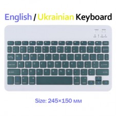 Клавіатура BeCover (245х150 мм) Bluetooth UA Dark Green (713406)