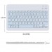 Клавіатура BeCover (245х150 мм) Bluetooth UA Light Blue (713407)