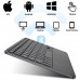 Клавіатура BeCover (265х185 мм) with TouchPad Bluetooth UA Black (713401)