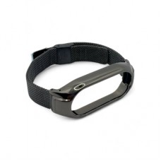 Ремешок для фитнес браслета BeCover Metal для Xiaomi Mi Smart Band 10 Black (713623)