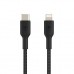 Дата кабель USB 2.0 AM to Lightning 1.0m BRAIDED black Belkin (CAA004BT1MBK)