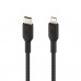 Дата кабель USB 2.0 AM to Lightning 1.0m BRAIDED black Belkin (CAA004BT1MBK)