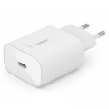 Зарядное устройство Belkin Home Charger 25W Power PD PPS USB-C, white (WCA004VFWH)