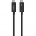 Дата кабель THUNDERBOLT 4, 40Gbps, 100W, 2m Black Belkin (INZ002BT2MBK)