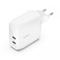 Зарядний пристрій Belkin 30W 2хUSB-С PD PPS white (WCB010VFWH)