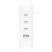 Зарядное устройство Belkin 140W 3хUSB-С GAN PD PPS USB-A White (WCH014BTWH)