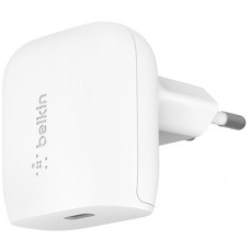 Зарядний пристрій Belkin 20W USB-C PD PPS white (WCA006VFWH)