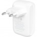Зарядное устройство Belkin 42W USB-C PD PPS 30W USB-A 12W white (WCB009VFWH)