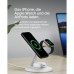 Зарядний пристрій Belkin 3in1 Magnetic Adjustable Pad Qi2 15W White (WIZ023VFWH)