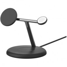 Зарядное устройство Belkin 3in1 Magnetic Adjustable Pad Qi2 15W Black (WIZ023VFBK)