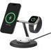 Зарядное устройство Belkin 3in1 Magnetic Adjustable Pad Qi2 15W Black (WIZ023VFBK)