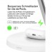 Зарядний пристрій Belkin 3in1 Magnetic Pad Qi2 15W White (WIZ032KQWH)