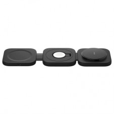Зарядний пристрій Belkin 3in1 Travel Pad Wireless Qi2 15W Black (WIZ024VFBK)