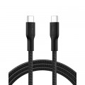 Дата кабель USB-C to USB-C 2.0m 240W black Belkin (CAB025HQ2MBK)