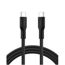 Дата кабель USB-C to USB-C 2.0m 240W black Belkin (CAB025HQ2MBK)