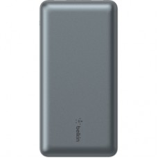 Батарея универсальная Belkin 10000mAh 15W 2xUSB-A, USB-C Gray (BPB011BTGY)