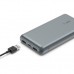 Батарея универсальная Belkin 10000mAh 15W 2xUSB-A, USB-C Gray (BPB011BTGY)