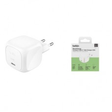 Зарядное устройство Belkin USB-C PD65W GaN PPS white (WCA011KQWH)
