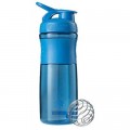 Шейкер спортивний BlenderBottle SportMixer 820ml Cyan ORIGINAL (SM 28oz Cyan)