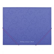 Папка на резинках Buromax А5, BAROCCO, violet (BM.3902-07)