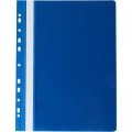 Папка-скоросшиватель Buromax A4, perforated, PVC, dark blue/ PROFESSIONAL (BM.3331-03)