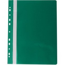 Папка-скоросшиватель Buromax A4 , perforated, PVC, green/ PROFESSIONAL (BM.3331-04)