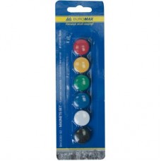Магнит Buromax 20mm, set 6pcs, blister (BM.0030-62)