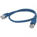 Патч-корд 0.5м, UTP, cat.5e, CCA, blue Cablexpert (PP12-0.5M/B)