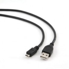 Дата кабель USB 2.0 Micro 5P to AM 0.3m Cablexpert (CCP-mUSB2-AMBM-0.3M)