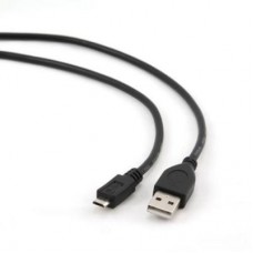 Дата кабель USB 2.0 Micro 5P to AM 0.3m Cablexpert (CCP-mUSB2-AMBM-0.3M)