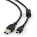 Дата кабель USB 2.0 AM to Mini 5P 1.8m Cablexpert (CCF-USB2-AM5P-6)