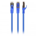 Патч-корд 0.5м S/FTP Cat 6A CU LSZH blue Cablexpert (PP6A-LSZHCU-B-0.5M)