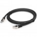 Патч-корд 0.5м S/FTP Cat 6A CU LSZH black Cablexpert (PP6A-LSZHCU-BK-0.5M)