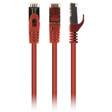 Патч-корд 0.5м S/FTP Cat 6A CU LSZH red Cablexpert (PP6A-LSZHCU-R-0.5M)